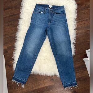 Sonoma Women's Cropped Blue Jeans